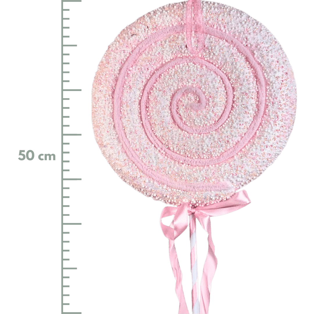 (VAD0105RS) Paleta de caramelo rosa 25cm x 4cm x 50cm