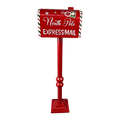 (WSX0011) Buzon de metal desarmable decorativo 80 cm x 26cm