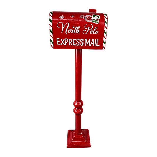 (WSX0011) Buzon de metal desarmable decorativo 80 cm x 26cm