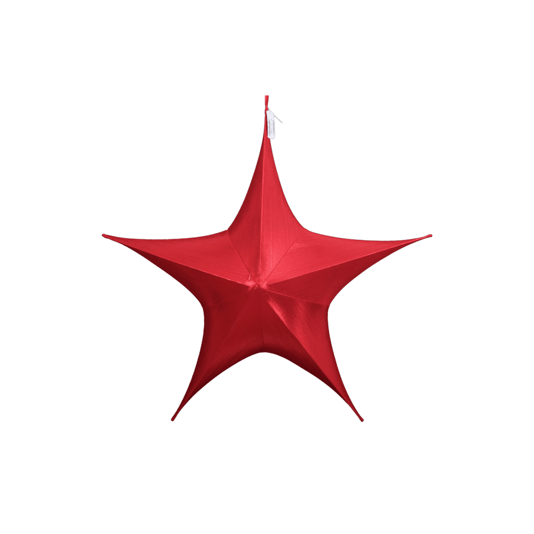 Estrella Armable Metalica Rojo 40cm/65cm/80cm/110cm
