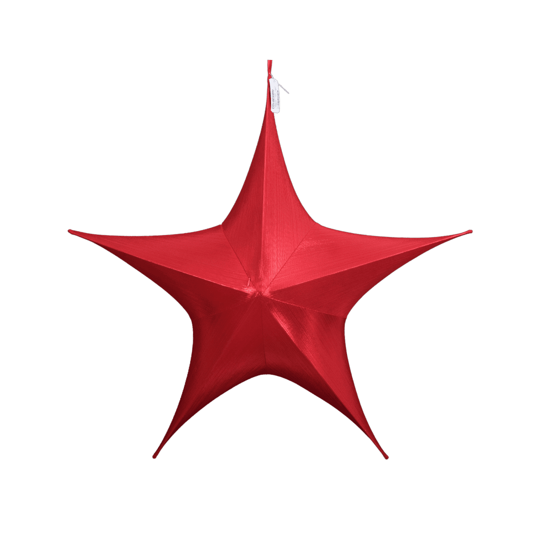 Estrella Armable Metalica Rojo 40cm/65cm/80cm/110cm