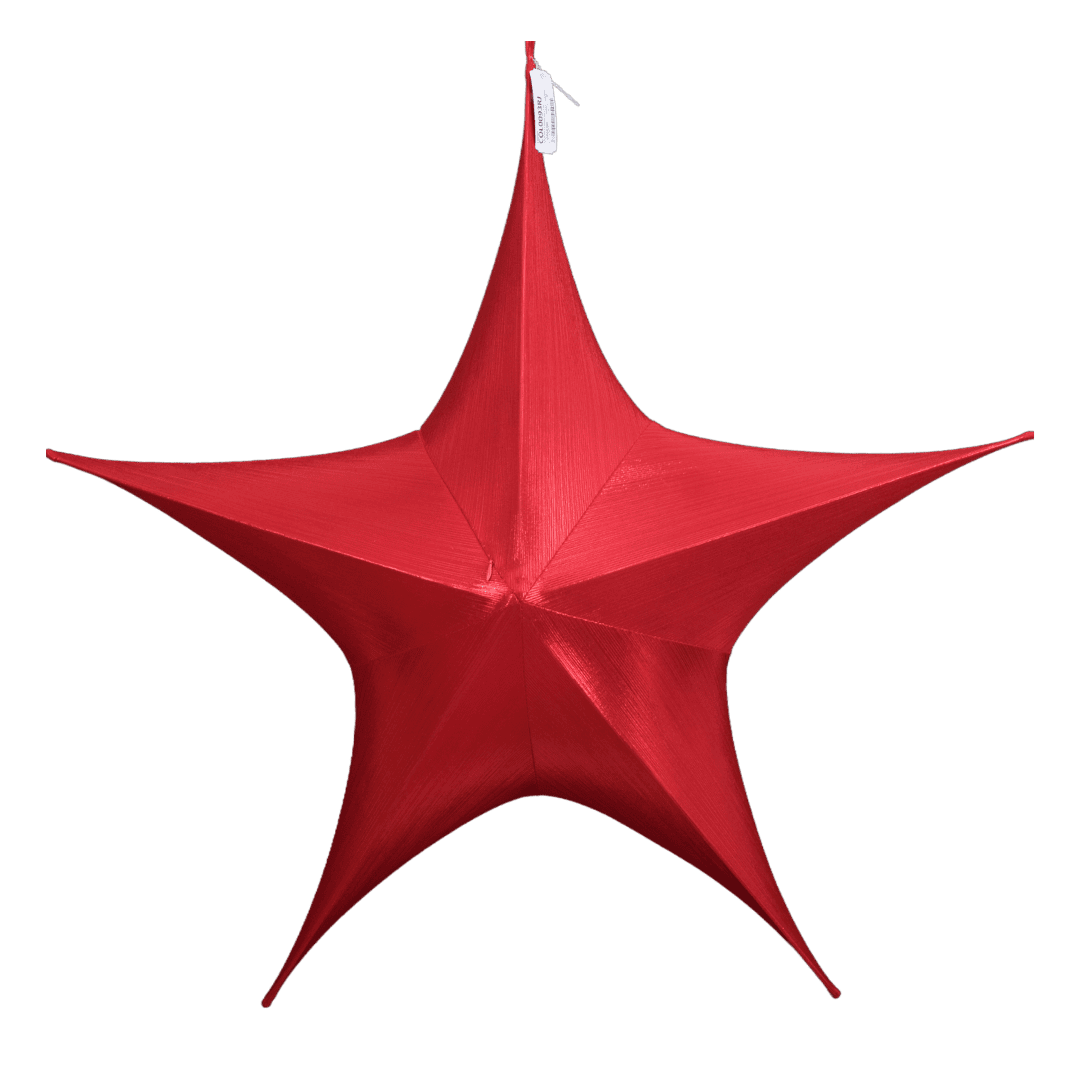 Estrella Armable Metalica Rojo 40cm/65cm/80cm/110cm