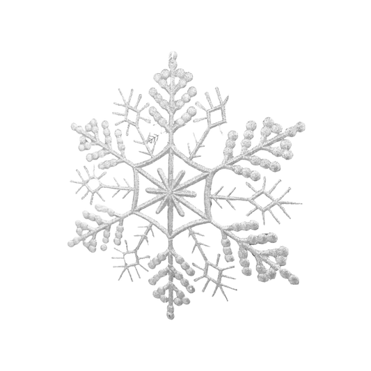 COPOS DE NIEVE BLANCO 35CM