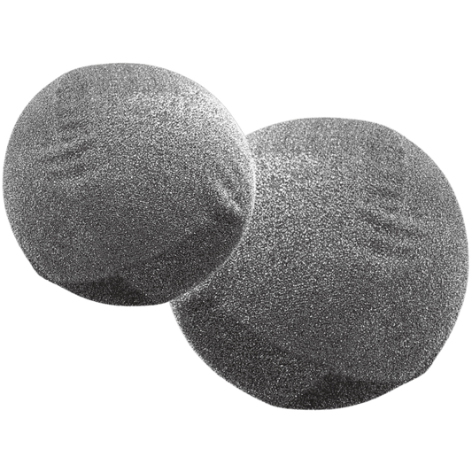 Esfera brillante plata 40 cm/50 cm