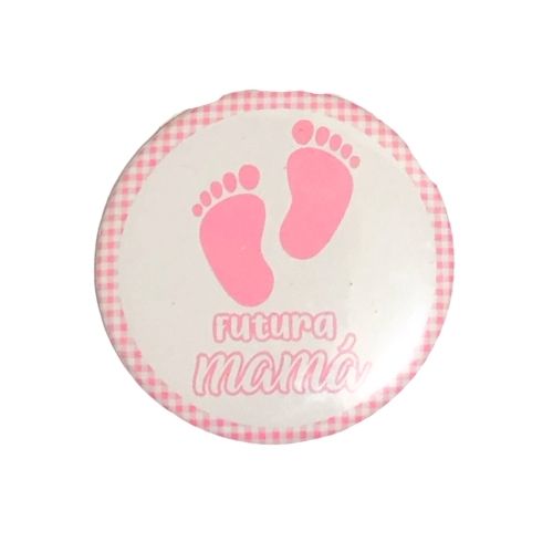 Botones Baby Shower Futura mamá
