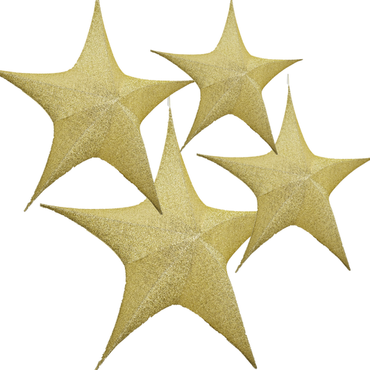 Estrella brillante oro 40cm/65cm/80cm/110cm
