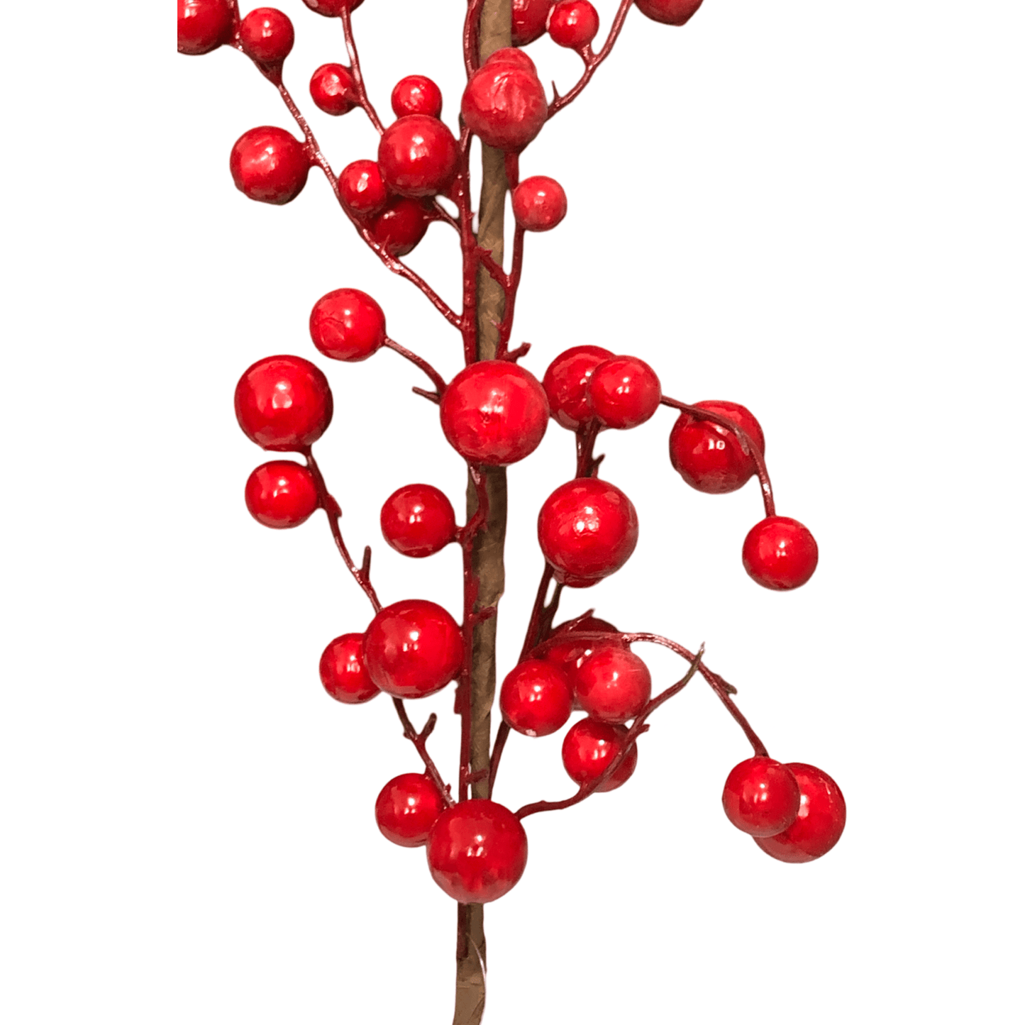 (FLA01960R) Follaje berrys 70 cm rojo