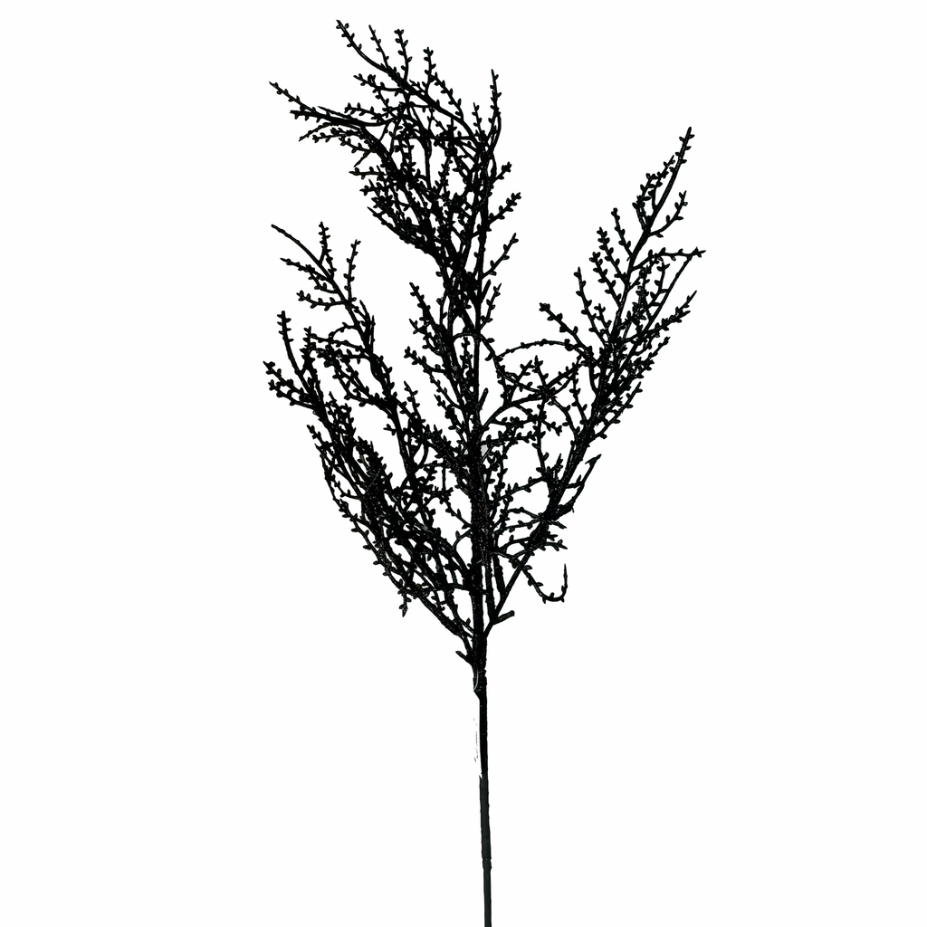 (FLP0003BK) Follaje metalico 80 cm negro
