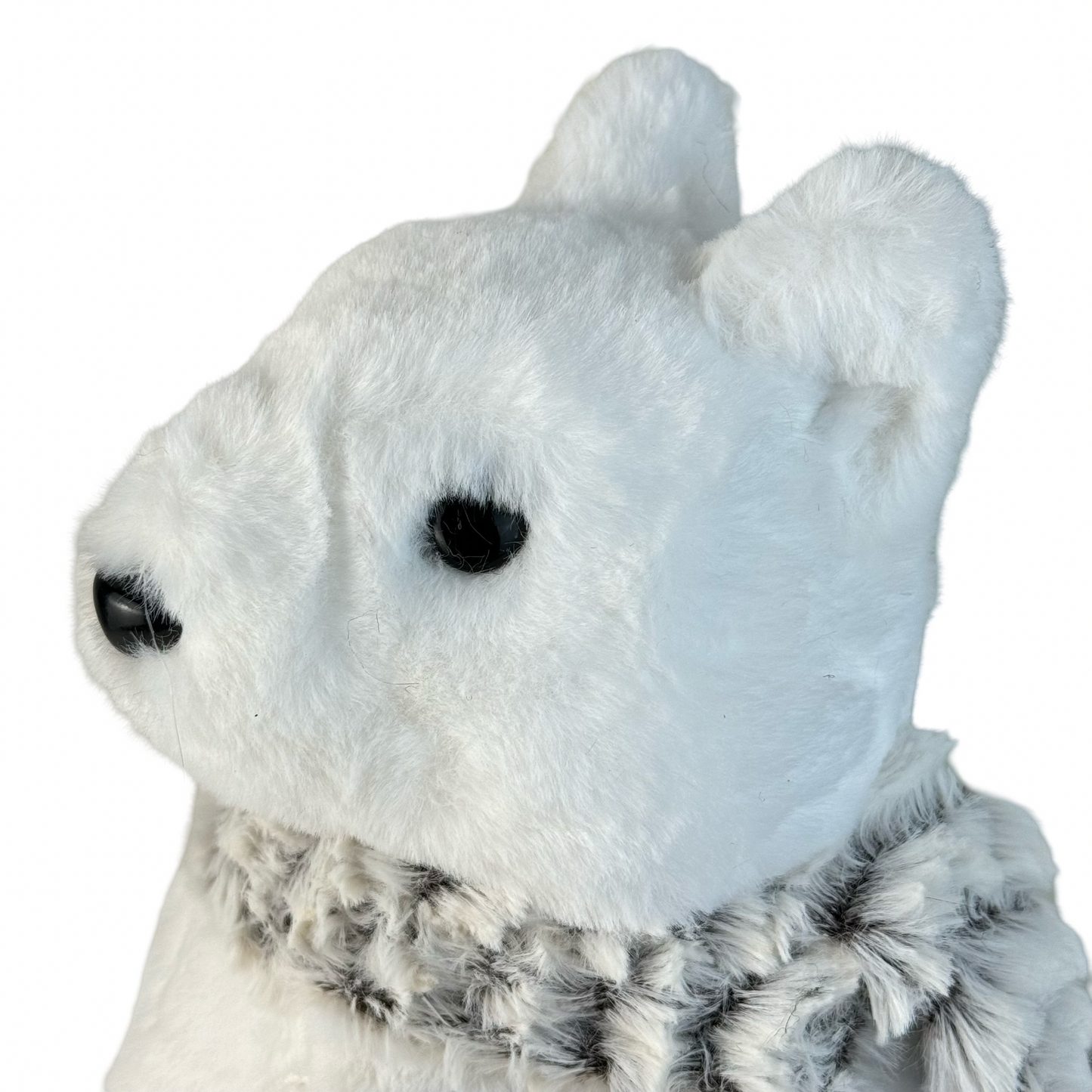 (CCY0163-164) Ardillas peluche blanco gris de 20/35 cm