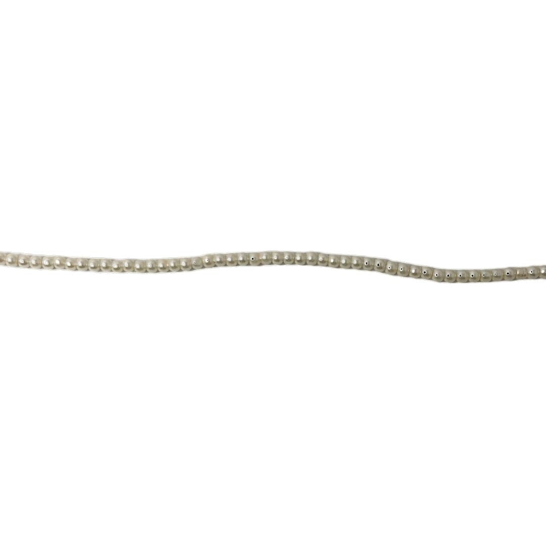 Perlas lisas 4/6/8/10 mm beige