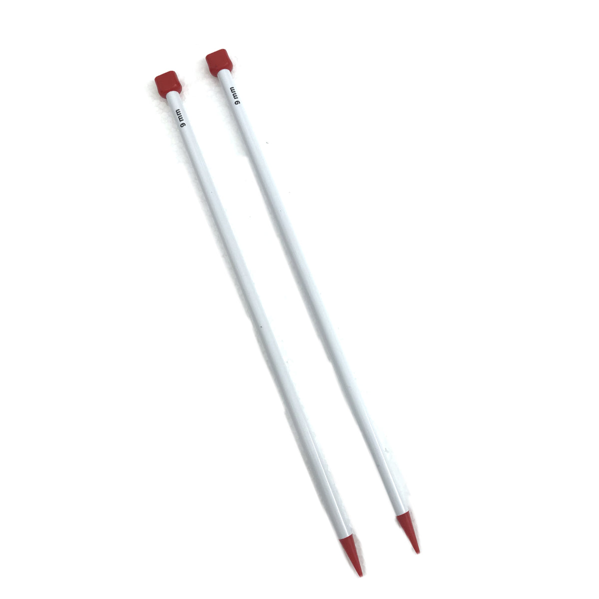 agujas para tejer de plastico #9