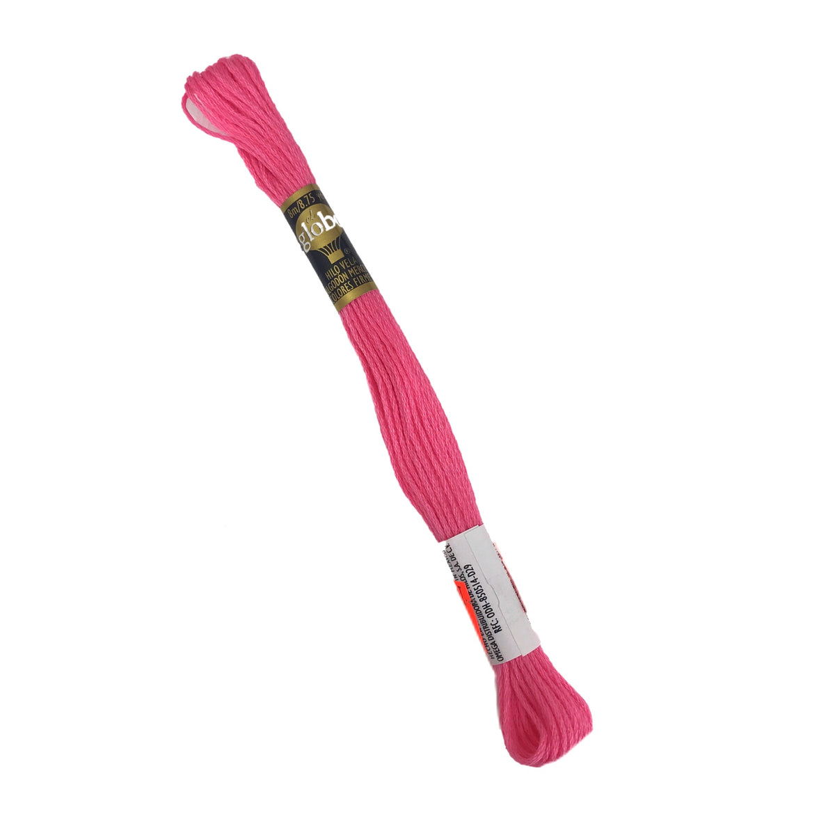 Hilazas para bordar de tonos rosas y rojos