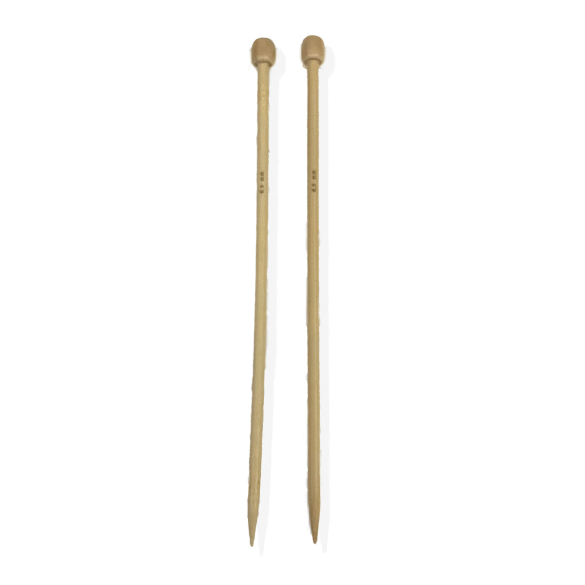 Agujas de bambu #6.5