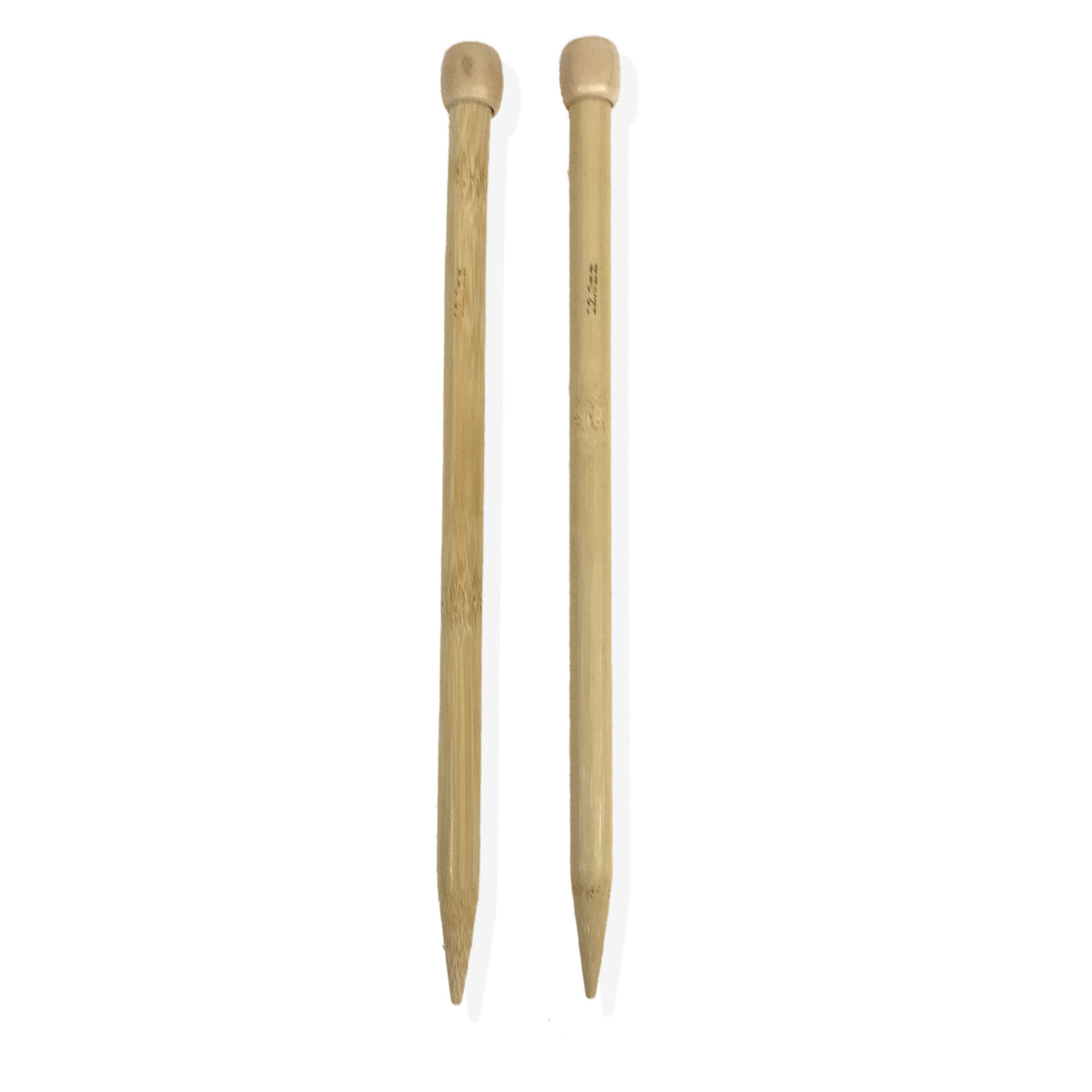 Agujas para tejer de bambú