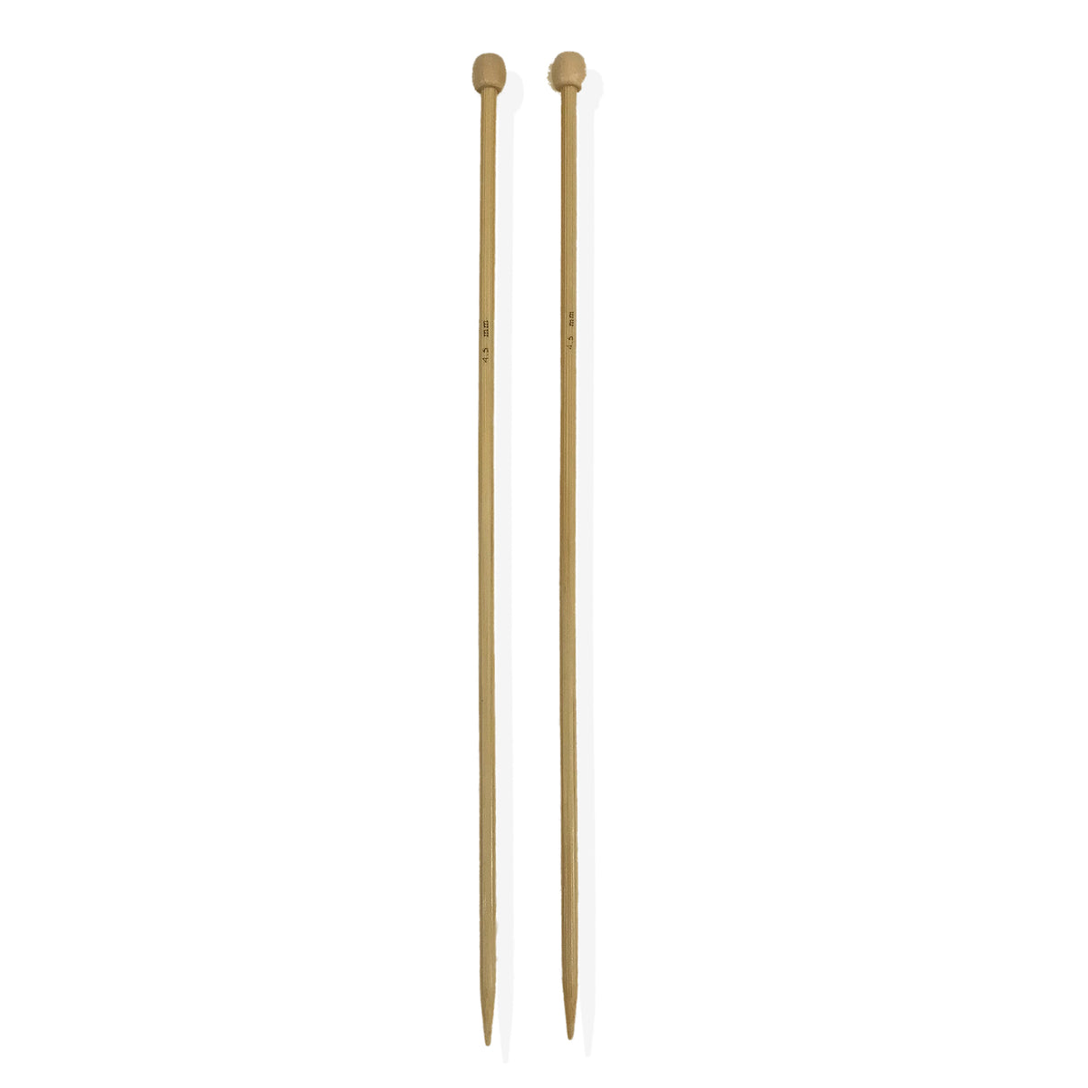 Agujas de bambu #4.5