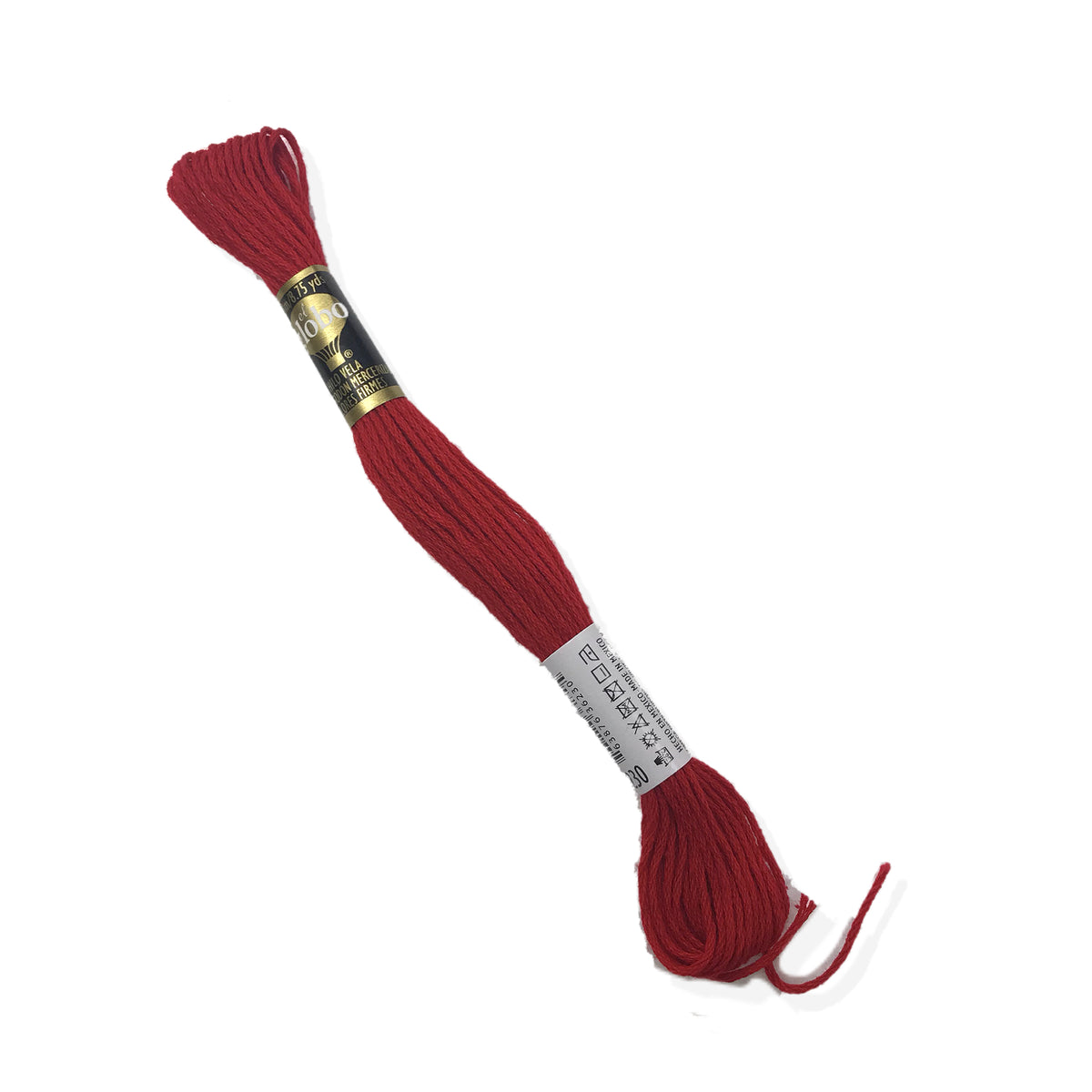 Hilazas para bordar de tonos rosas y rojos