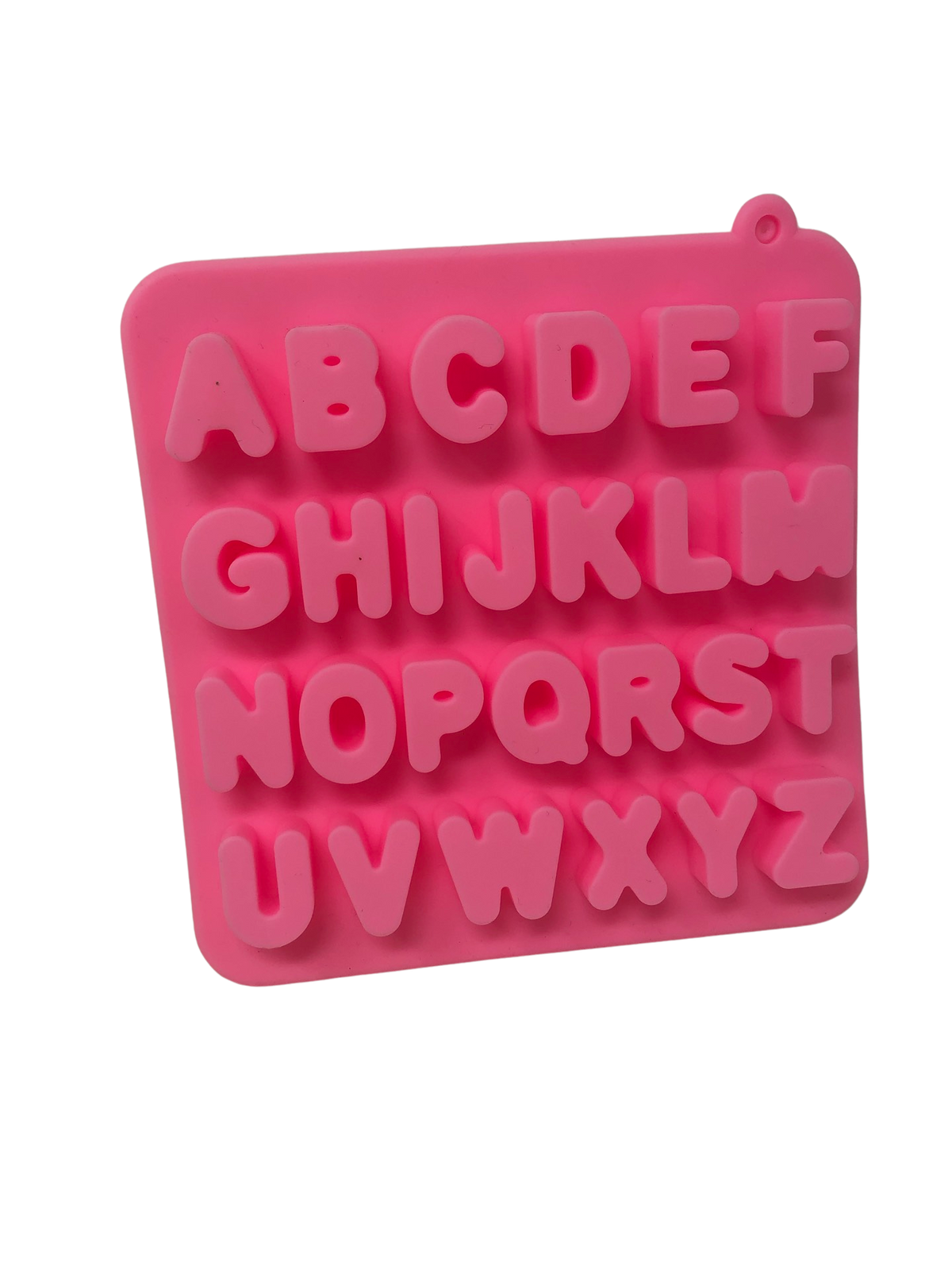 (26498) Molde de Silicón Letras Mayúsculas 15.5X15.5CM