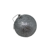 (BHK00216S) Esfera De 8CM C/20PZ Plata