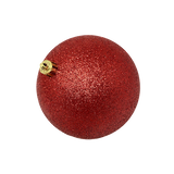 (BHK01064R) Esfera DE 10 CM C/12PZ Tarro Rojo