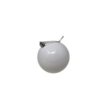 (BHK01095W) Esfera DE 8CM C/20PZ Perlada Blanca