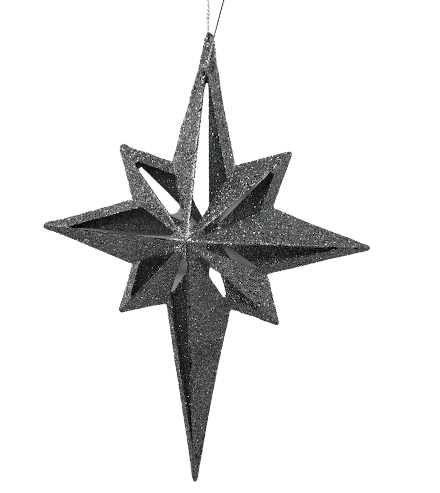(MLI0311S) Estrella De 20X15X5cm Plata