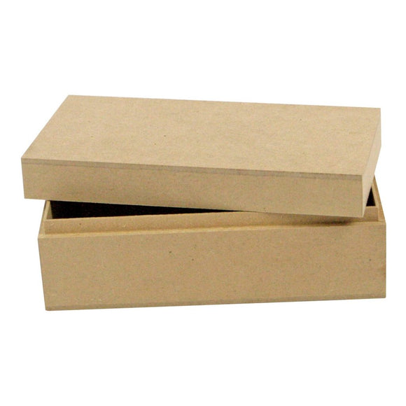 (3211) Caja rectangular con tapa chica 6x15.5x8