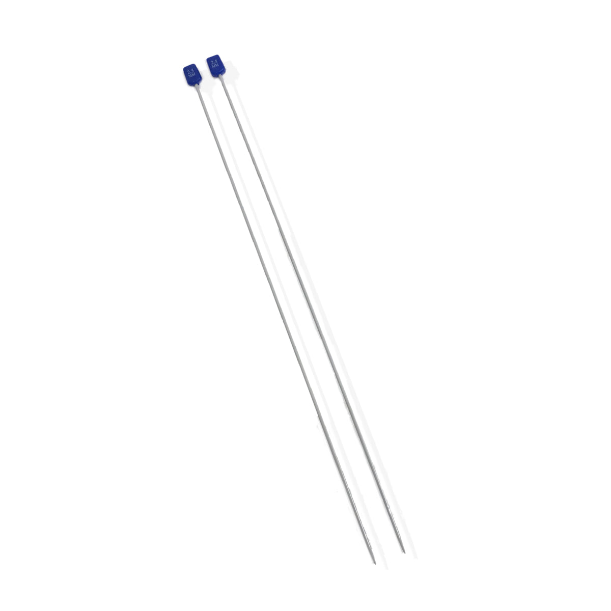 Agujas para tejer de aluminio #2.5