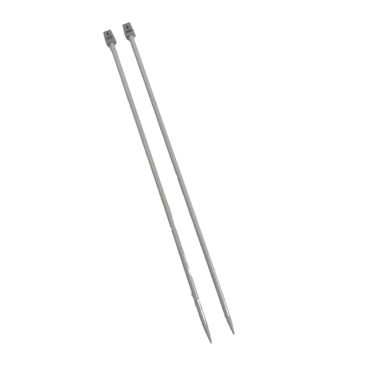 Agujas para tejer de aluminio #6