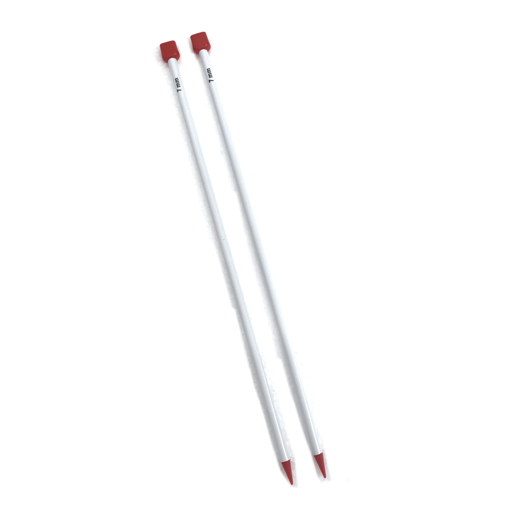 Agujas para tejer de plastico #7
