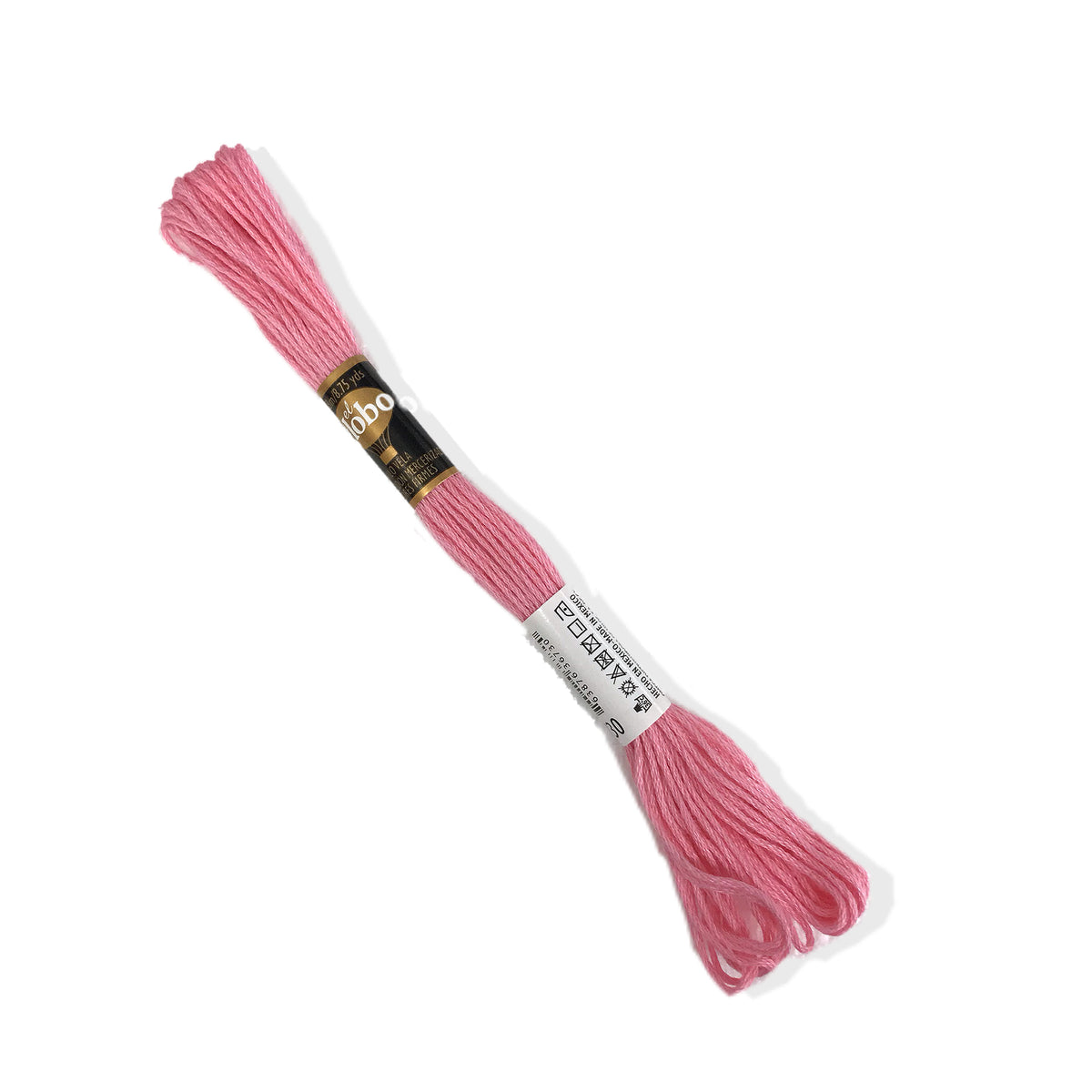Hilazas para bordar de tonos rosas y rojos