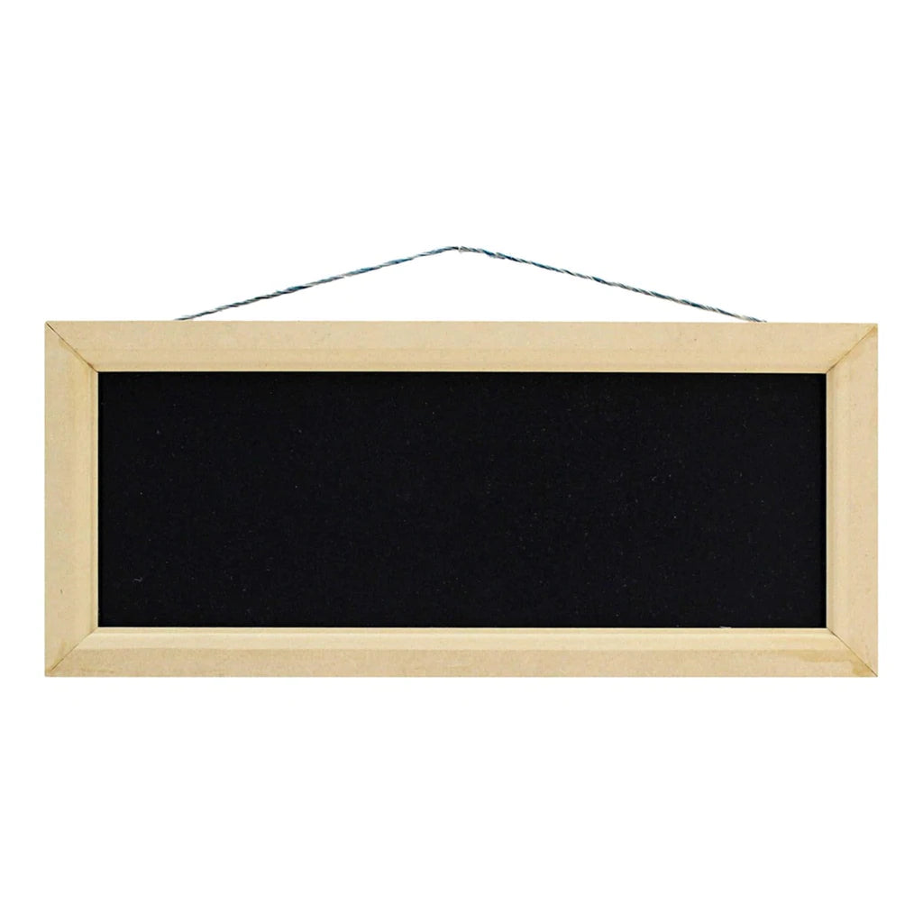 (8223) Pizarrón colgante grande 14x33cm