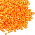 Bolsa de cuentas de tubitos c/1000 naranja