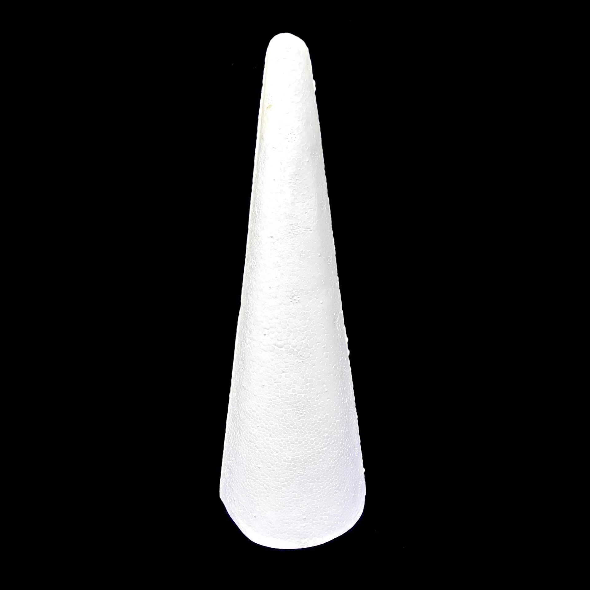 Cono de unicel 21.5x7.5cm