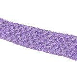 Elástico balaca para diademas 4cm por metro lila