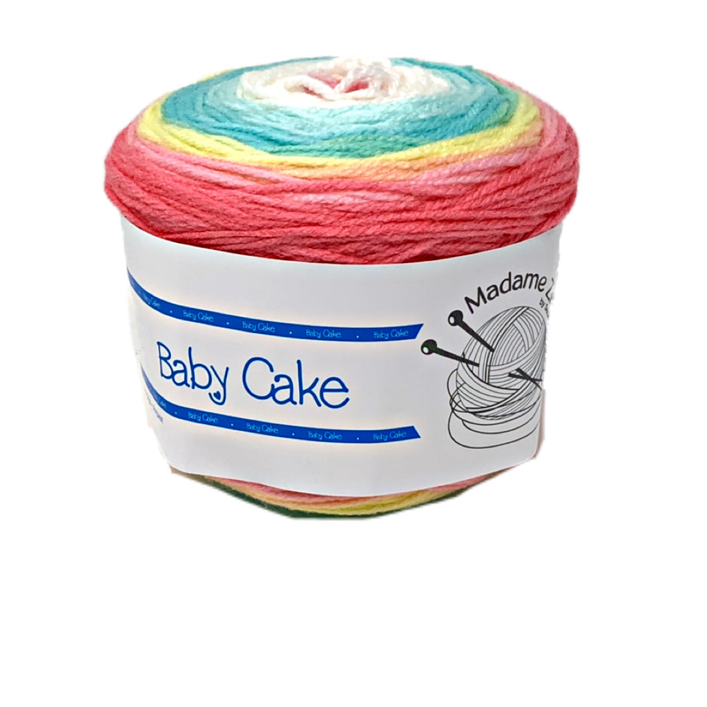 Estambre baby cake 150gr (variedad de colores)