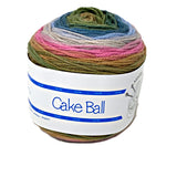 Estambre cake ball 150gr (Variedad de colores)