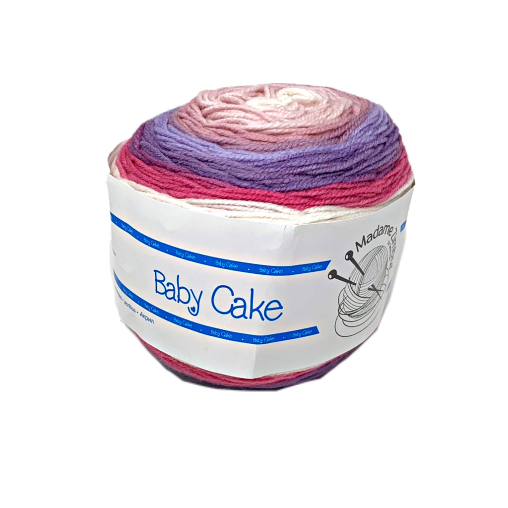 Estambre baby cake 150gr (variedad de colores)