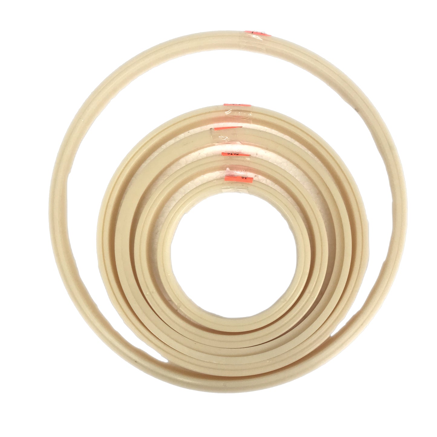 Aros de plástico para bordar de 10cm a 23 cm - Amo las Manualidades