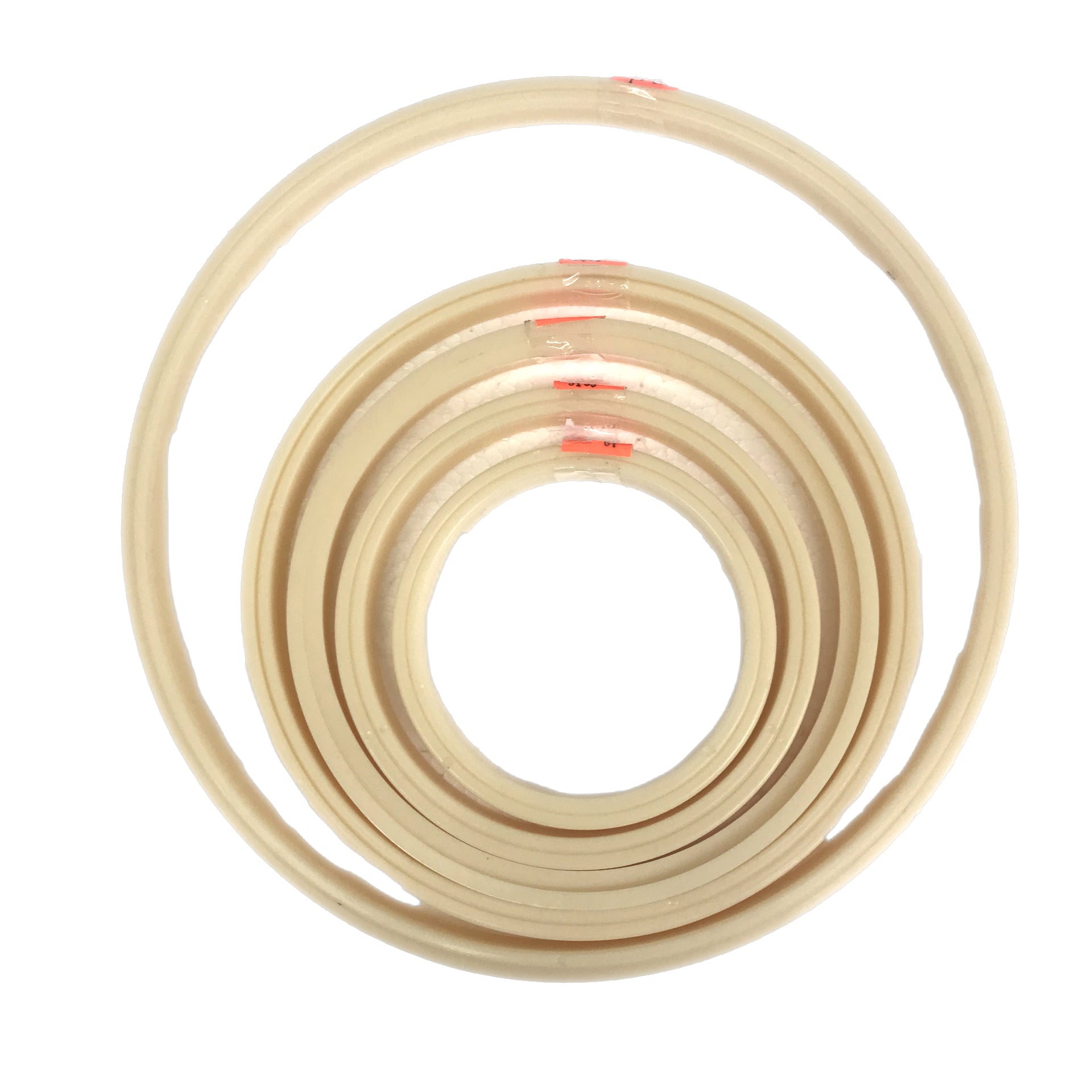 Aros de plástico para bordar de 10cm a 23 cm - Amo las Manualidades