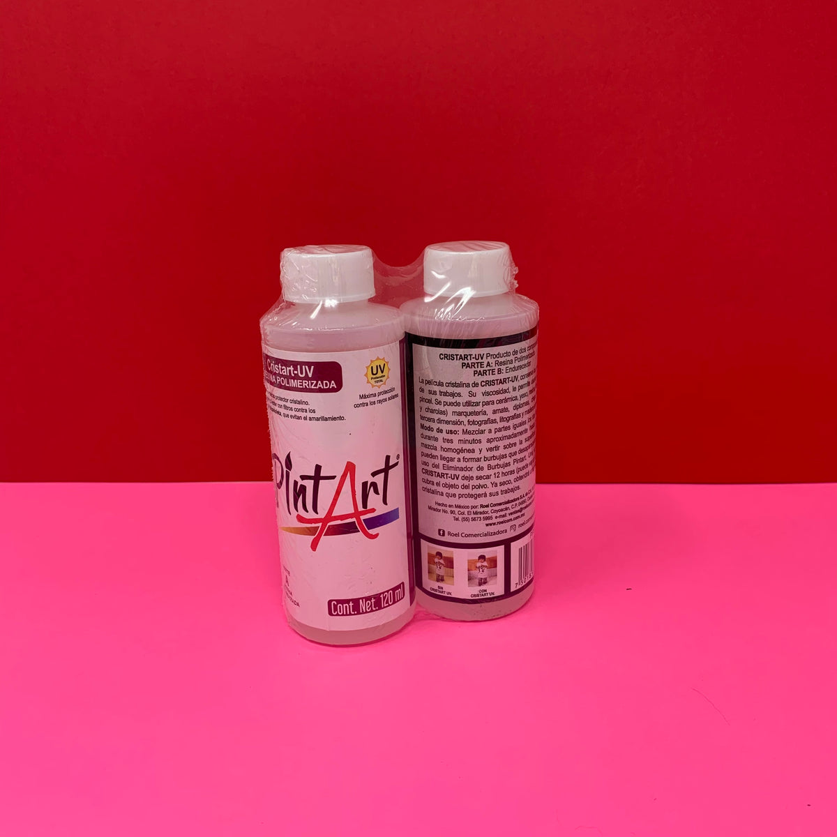 RESINA CRISTART ULTRAVIOLETA 120ML (A+B)