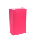 (7614-B) Bolsa Papel 12X6X18CM Rosa C/12PZ